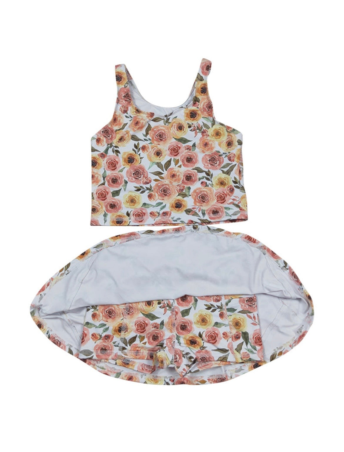 Two piece floral swim