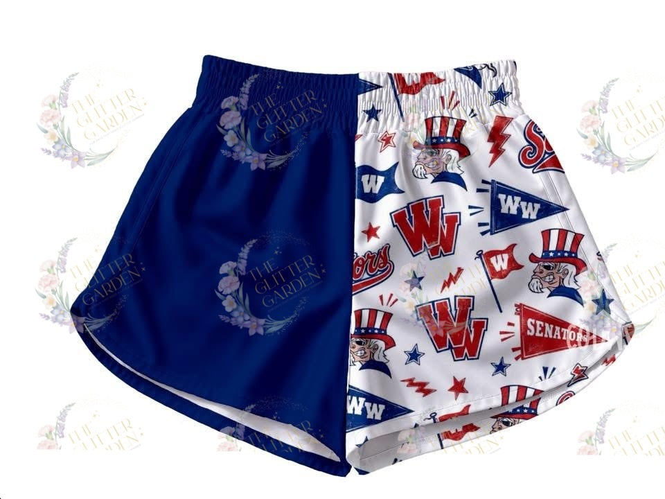 Pre-order – game day girls shorts