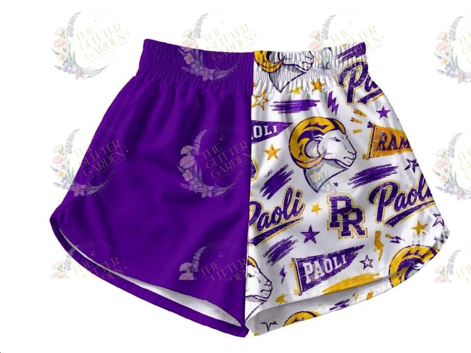 Pre-order – game day girls shorts