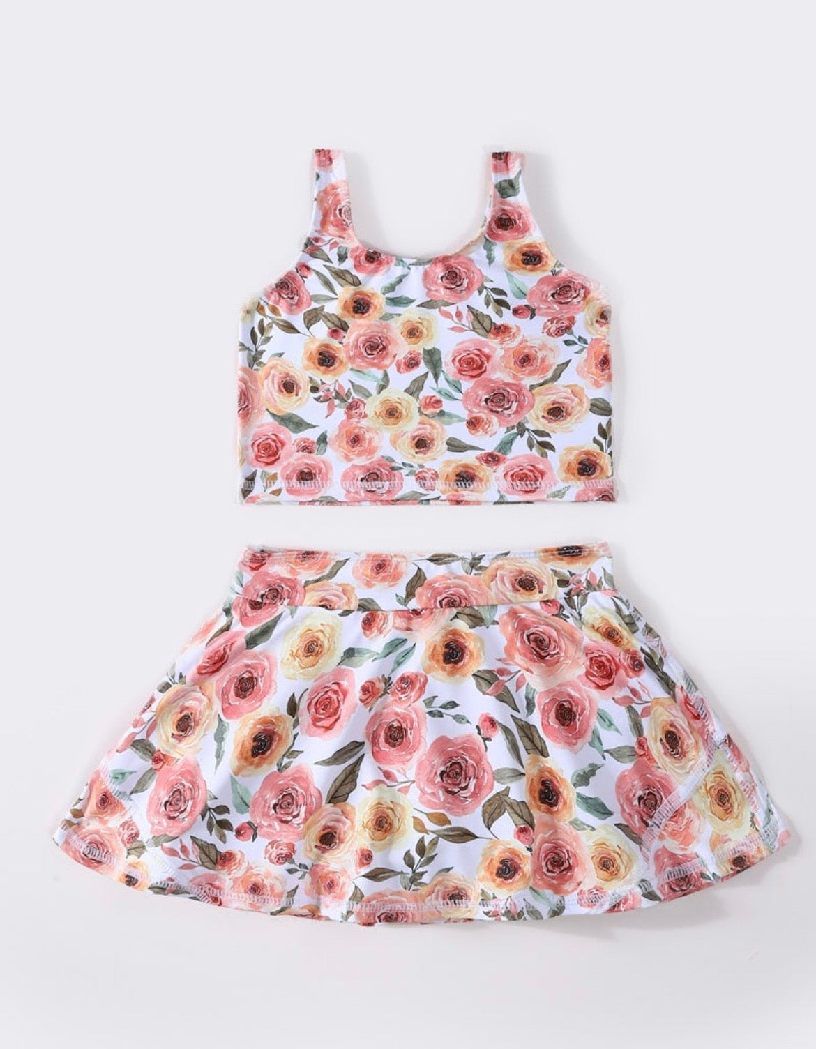 Two piece floral swim